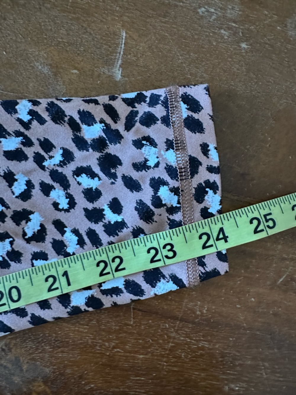 Aerie Leopard Print High-Waist Women’s Leggings - Brown size M - Picture 6 of 9